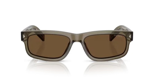 PRADA PR B11S - 18T70F - 57 Okulary przeciwsłoneczne Prostokątny