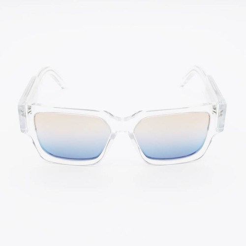 Dior CD SU - 85E2 B - 55 Okulary przeciwsłoneczne Przezroczysty Kanciaste