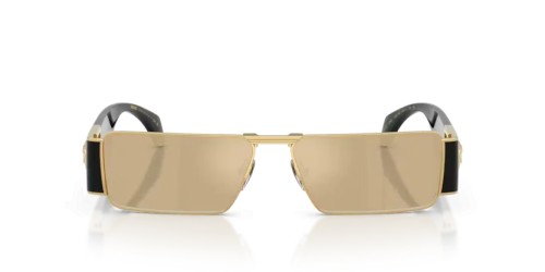 VERSACE VE2286 - 100203 - 57 Złoty Prostokątny