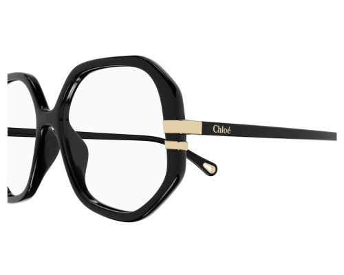 Chloé CH0107O - 005 - 56 Oprawki korekcyjne Czarny Kanciaste