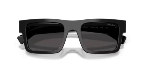 PRADA PR 19WS - 1AB5S0 - 52 Okulary przeciwsłoneczne Czarny Prostokątny