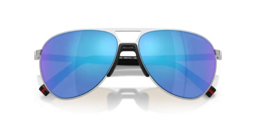 Prada Linea Rossa PS 53ZS - 1BC08R - 59 Okulary przeciwsłoneczne Srebrny Pilotki (aviator)