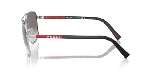 Prada Linea Rossa PS 54ZS - 1BC02M - 60 Okulary przeciwsłoneczne Srebrny Owalny
