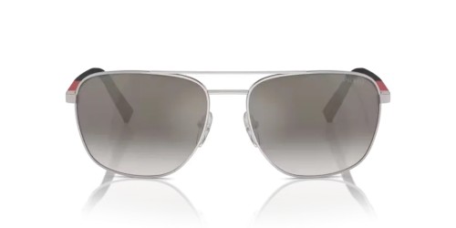 Prada Linea Rossa PS 54ZS - 1BC02M - 60 Okulary przeciwsłoneczne Srebrny Owalny