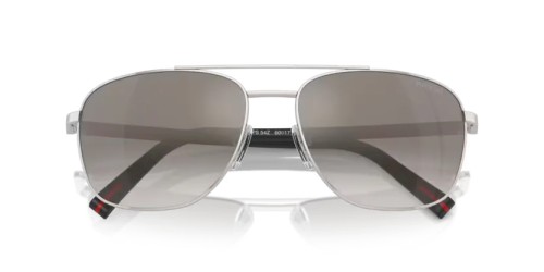 Prada Linea Rossa PS 54ZS - 1BC02M - 60 Okulary przeciwsłoneczne Srebrny Owalny