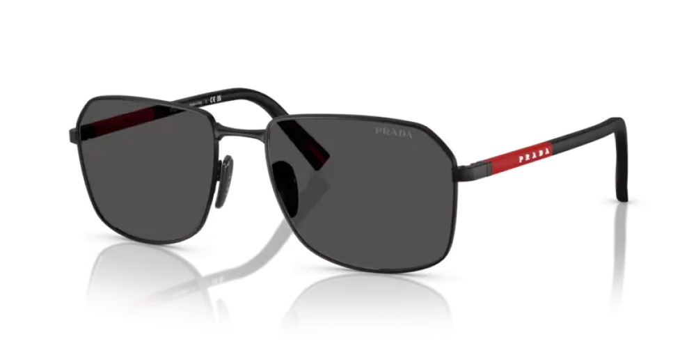 Prada Linea Rossa PS A51S - 1BO06F - 57 Okulary przeciwsłoneczne Prostokątny