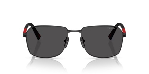 Prada Linea Rossa PS A51S - 1BO06F - 57 Okulary przeciwsłoneczne Prostokątny
