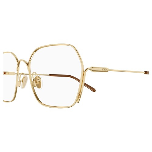 Chloé CH0208O - 005 - 58 Oprawki korekcyjne Złoty Kanciaste