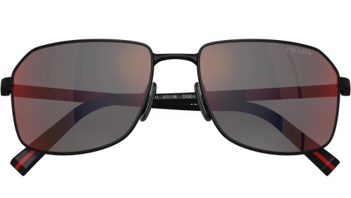 Prada Linea Rossa PS A51S - DG008F - 57 Okulary przeciwsłoneczne Prostokątny