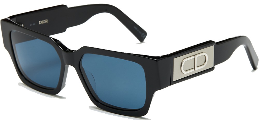 Dior CD SU - 10B0 B - 55 Okulary przeciwsłoneczne Kanciaste