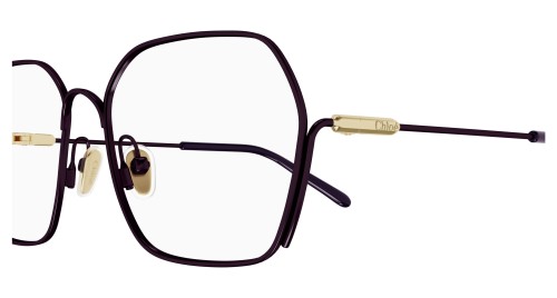 Chloé CH0208O - 003 - 55 Oprawki korekcyjne Fioletowy Kanciaste