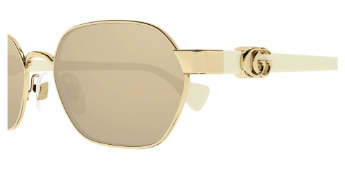 Gucci GG1593S - 002 - 56 Okulary przeciwsłoneczne Złoty