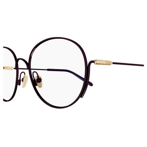 Chloé CH0209O - 007 - 57 Oprawki korekcyjne Fioletowy Okrągły