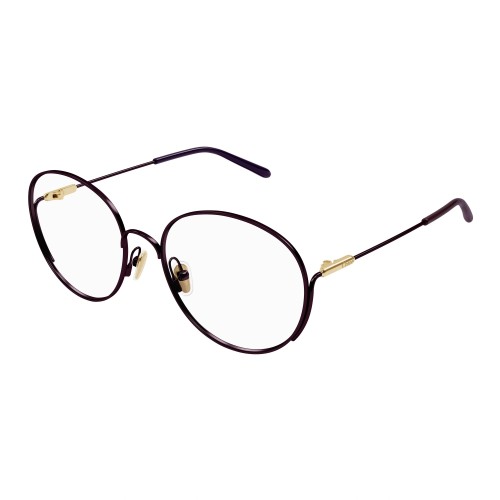 Chloé CH0209O - 007 - 57 Oprawki korekcyjne Fioletowy Okrągły