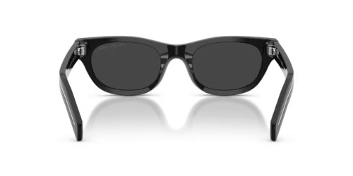 PRADA PR C09S - 16K08G - 51 - Z SOCZEWKAMI POLARYZACYJNYMI Okulary przeciwsłoneczne Czarny Kocie oczy