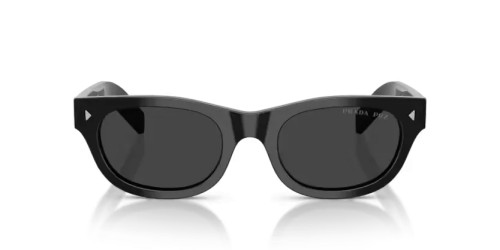 PRADA PR C09S - 16K08G - 51 - Z SOCZEWKAMI POLARYZACYJNYMI Okulary przeciwsłoneczne Czarny Kocie oczy
