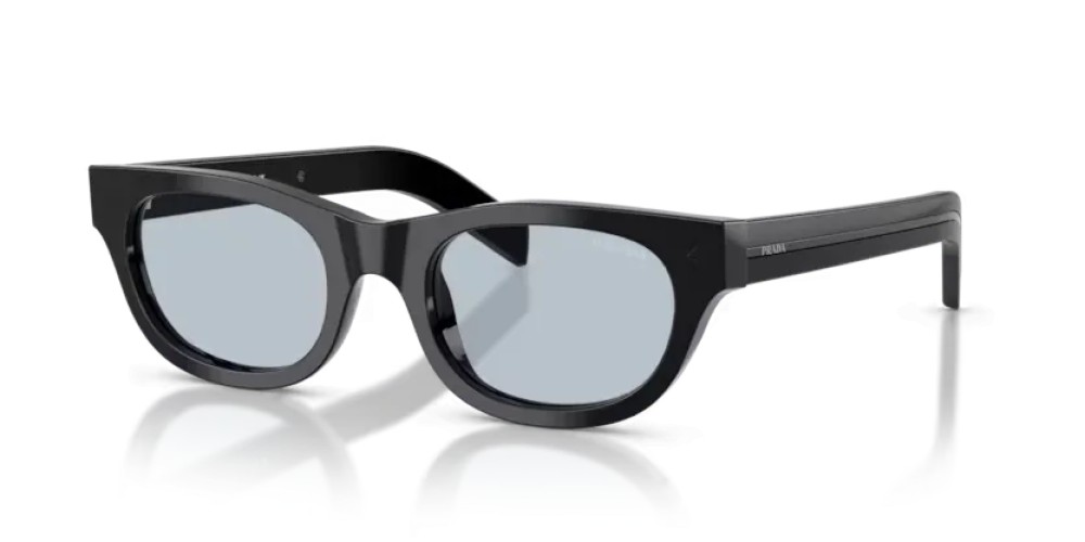 PRADA PR C09S - 16K30W - 51 Okulary przeciwsłoneczne Czarny Kocie oczy
