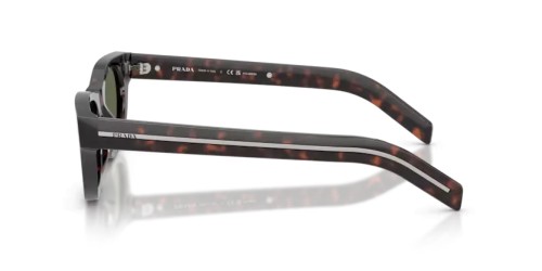 PRADA PR C09S - 17N03R - 51 - Z SOCZEWKAMI POLARYZACYJNYMI Okulary przeciwsłoneczne Havanna Kocie oczy