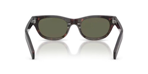 PRADA PR C09S - 17N03R - 51 - Z SOCZEWKAMI POLARYZACYJNYMI Okulary przeciwsłoneczne Havanna Kocie oczy