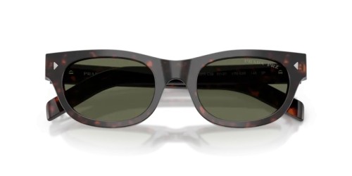 PRADA PR C09S - 17N03R - 51 - Z SOCZEWKAMI POLARYZACYJNYMI Okulary przeciwsłoneczne Havanna Kocie oczy
