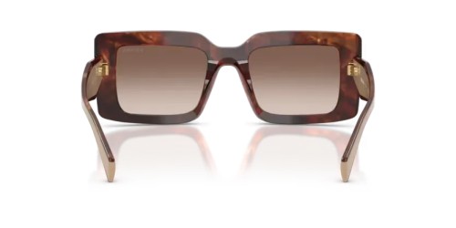 PRADA PR D01S - 00K10S - 52 Okulary przeciwsłoneczne Prostokątny