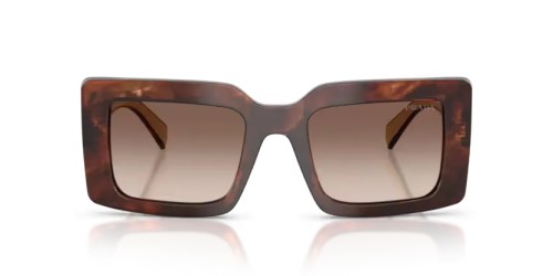 PRADA PR D01S - 00K10S - 52 Okulary przeciwsłoneczne Prostokątny