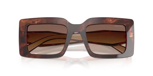 PRADA PR D01S - 00K10S - 52 Okulary przeciwsłoneczne Prostokątny