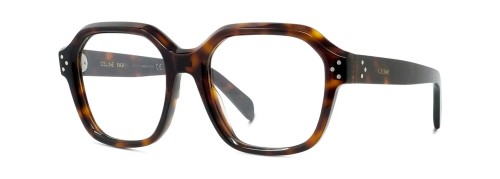 Celine CL50096I - 052 - 52 Oprawki korekcyjne Havanna Kanciaste