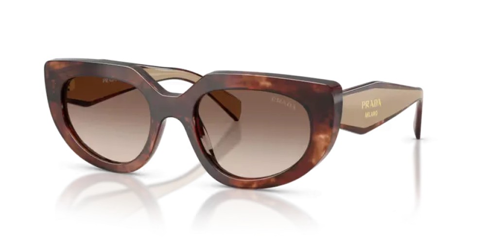 PRADA PR D02S - 00K10S - 53 Okulary przeciwsłoneczne Owalny