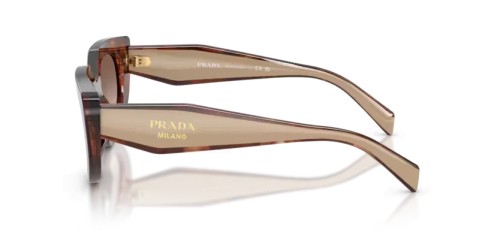 PRADA PR D02S - 00K10S - 53 Okulary przeciwsłoneczne Owalny