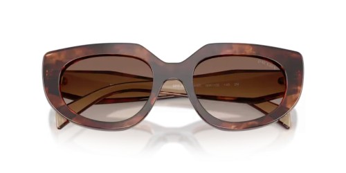 PRADA PR D02S - 00K10S - 53 Okulary przeciwsłoneczne Owalny