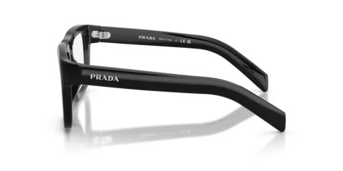 PRADA PR D02V - 16K1O1 - 54 Oprawki korekcyjne Czarny Prostokątny
