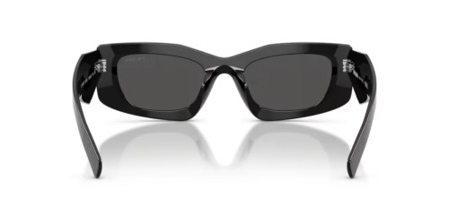 PRADA PR D03SD - 16K08Z - 51 Okulary przeciwsłoneczne Czarny Prostokątny