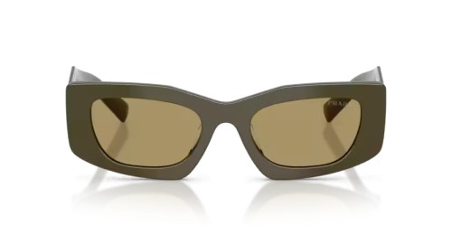 PRADA PR D03SD - 26J70G - 51 Okulary przeciwsłoneczne Prostokątny