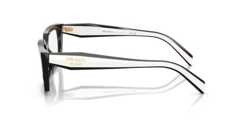 PRADA PR D05V - 20G1O1 - 53 Oprawki korekcyjne Czarny Prostokątny