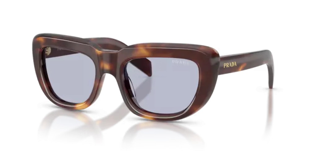 PRADA PR D07S - 15W30X - 53 Okulary przeciwsłoneczne Prostokątny