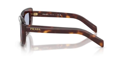 PRADA PR D07S - 15W30X - 53 Okulary przeciwsłoneczne Prostokątny