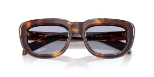PRADA PR D07S - 15W30X - 53 Okulary przeciwsłoneczne Prostokątny
