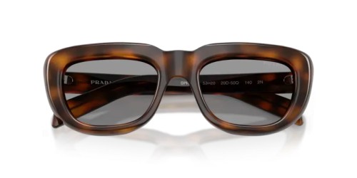PRADA PR D07S - 20D50Q - 53 Okulary przeciwsłoneczne Prostokątny