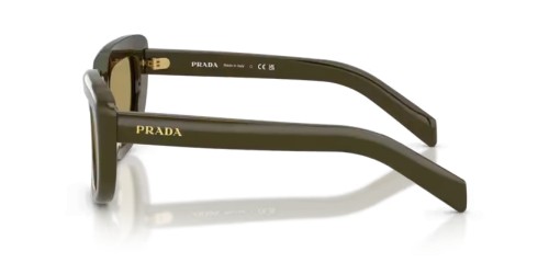 PRADA PR D07S - 26J70G - 53 Okulary przeciwsłoneczne Prostokątny