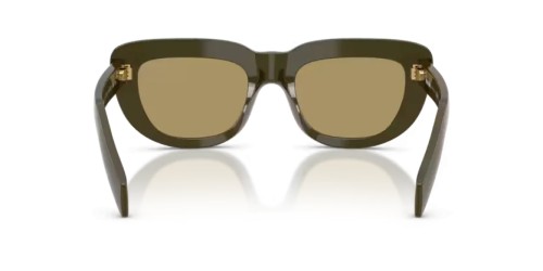 PRADA PR D07S - 26J70G - 53 Okulary przeciwsłoneczne Prostokątny