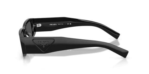 PRADA PR D09SD - 16K08Z - 54 Okulary przeciwsłoneczne Czarny Prostokątny