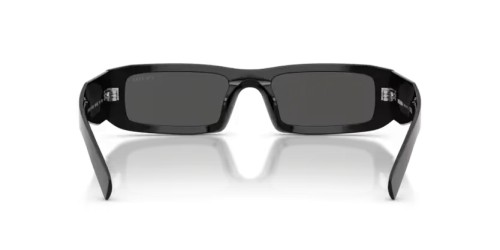 PRADA PR D09SD - 16K08Z - 54 Okulary przeciwsłoneczne Czarny Prostokątny