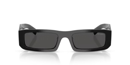PRADA PR D09SD - 16K08Z - 54 Okulary przeciwsłoneczne Czarny Prostokątny