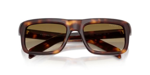 PRADA PR D11S - 15W20U - 54 Okulary przeciwsłoneczne Prostokątny