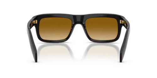 PRADA PR D11S - 16K10X - 54 Okulary przeciwsłoneczne Czarny Prostokątny
