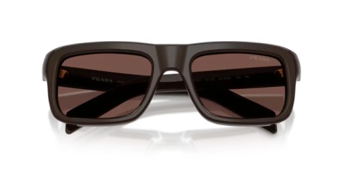 PRADA PR D11S - 27I90W - 54 Okulary przeciwsłoneczne Prostokątny