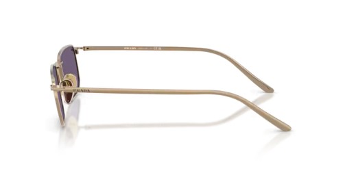 PRADA PR D52S - 7OE70W - 49 Okulary przeciwsłoneczne Brąz