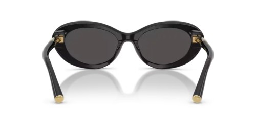 DOLCE & GABBANA DG4519 - 501/87 - 54 Okulary przeciwsłoneczne Czarny Owalny