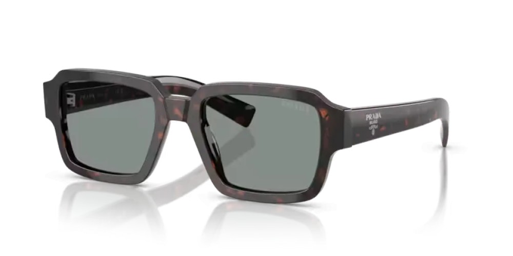 PRADA PR 02ZS - 17N20N - 52 Okulary przeciwsłoneczne Kanciaste